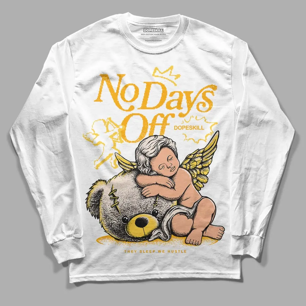 Sail 4s DopeSkill Long Sleeve T-Shirt New No Days Off Graphic sold by DopeSkill product image thumbnail 2