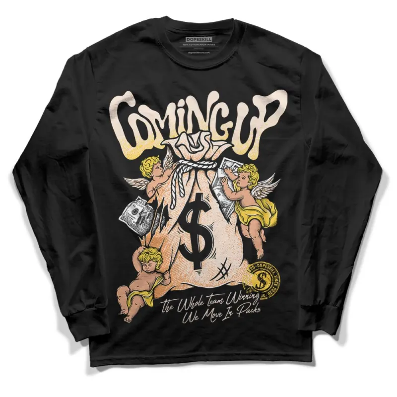 Sail 4s DopeSkill Long Sleeve T-Shirt Money Bag Coming Up Graphic sold by DopeSkill