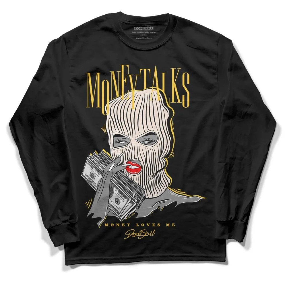 Sail 4s DopeSkill Long Sleeve T-Shirt Money Talks Graphic sold by DopeSkill