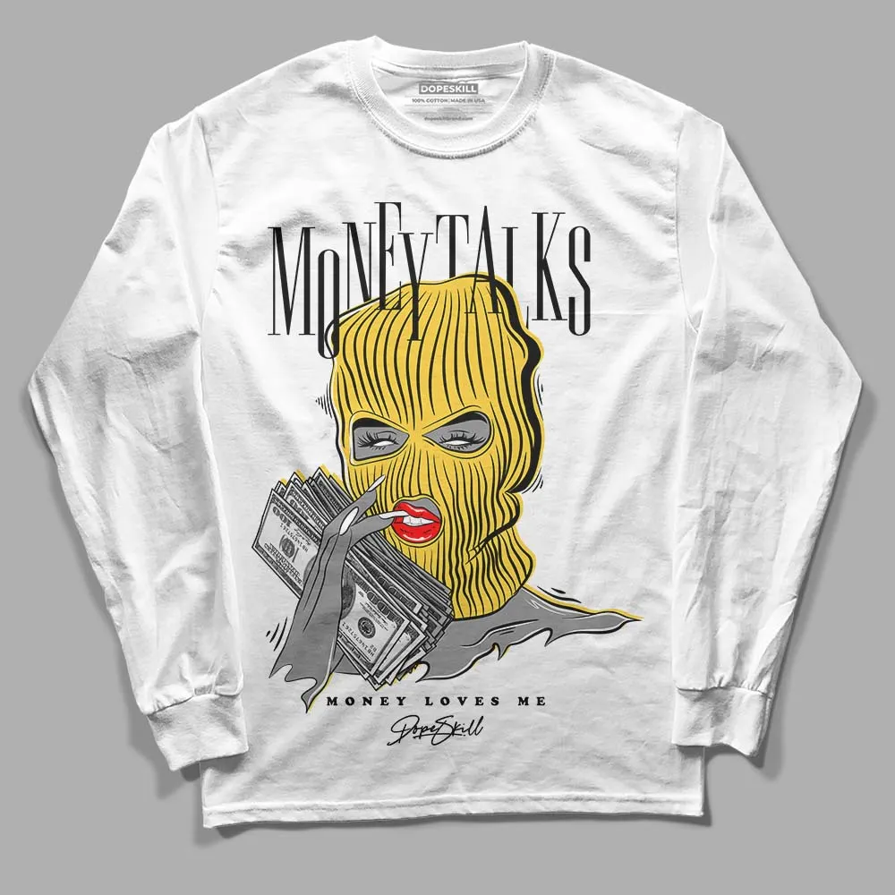 Sail 4s DopeSkill Long Sleeve T-Shirt Money Talks Graphic sold by DopeSkill product image thumbnail 2