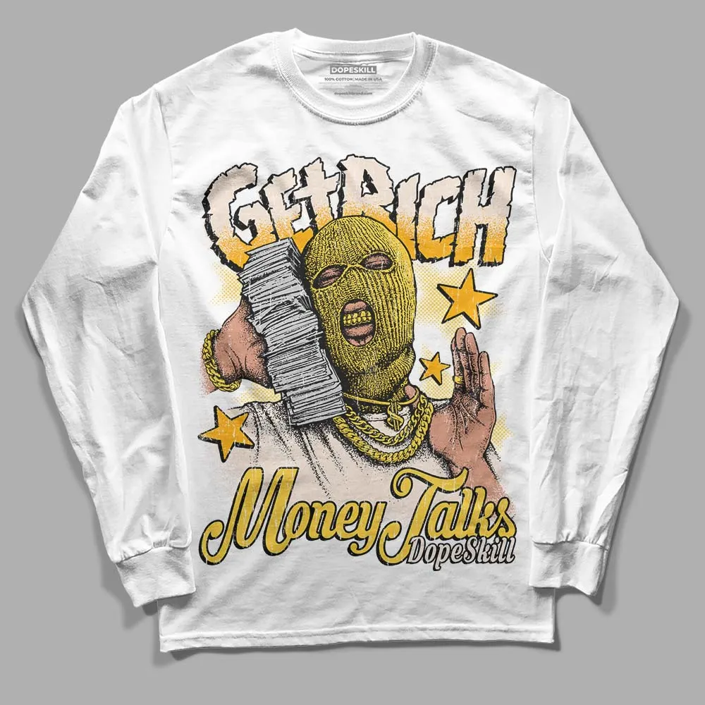 Sail 4s DopeSkill Long Sleeve T-Shirt Get Rich Graphic sold by DopeSkill product image thumbnail 2