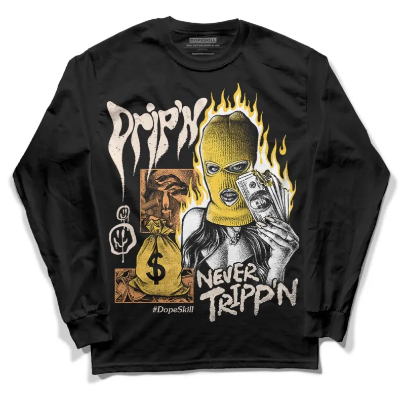 Sail 4s DopeSkill Long Sleeve T-Shirt Drip'n Never Tripp'n Graphic sold by DopeSkill