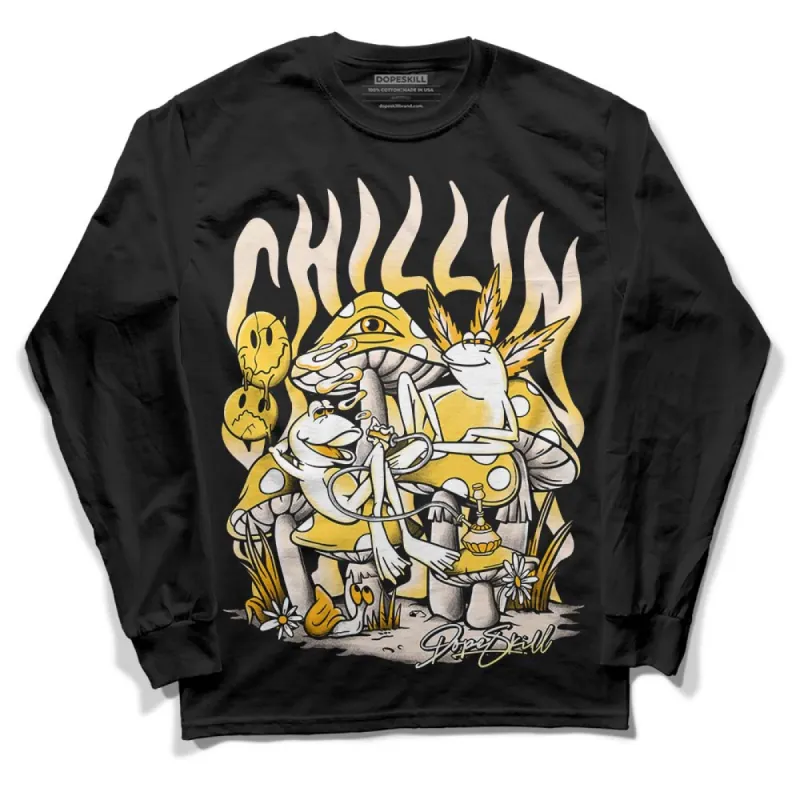 Sail 4s DopeSkill Long Sleeve T-Shirt Chillin Graphic sold by DopeSkill