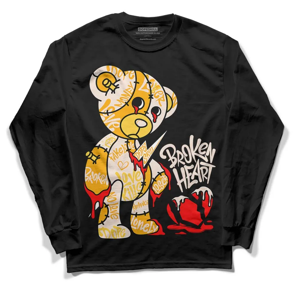 Sail 4s DopeSkill Long Sleeve T-Shirt Broken Heart Graphic sold by DopeSkill