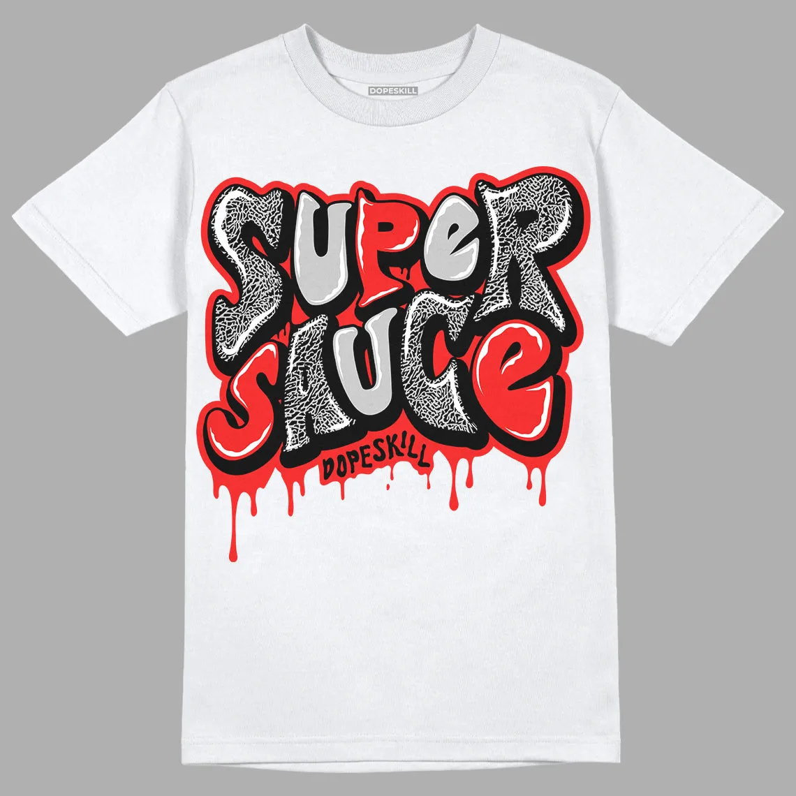 AJ Spizike Bred DopeSkill T-Shirt Super Sauce Graphic sold by DopeSkill product image thumbnail 2