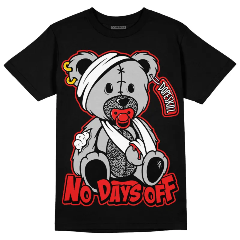 AJ Spizike Bred DopeSkill T-Shirt Hurt Bear Graphic sold by DopeSkill