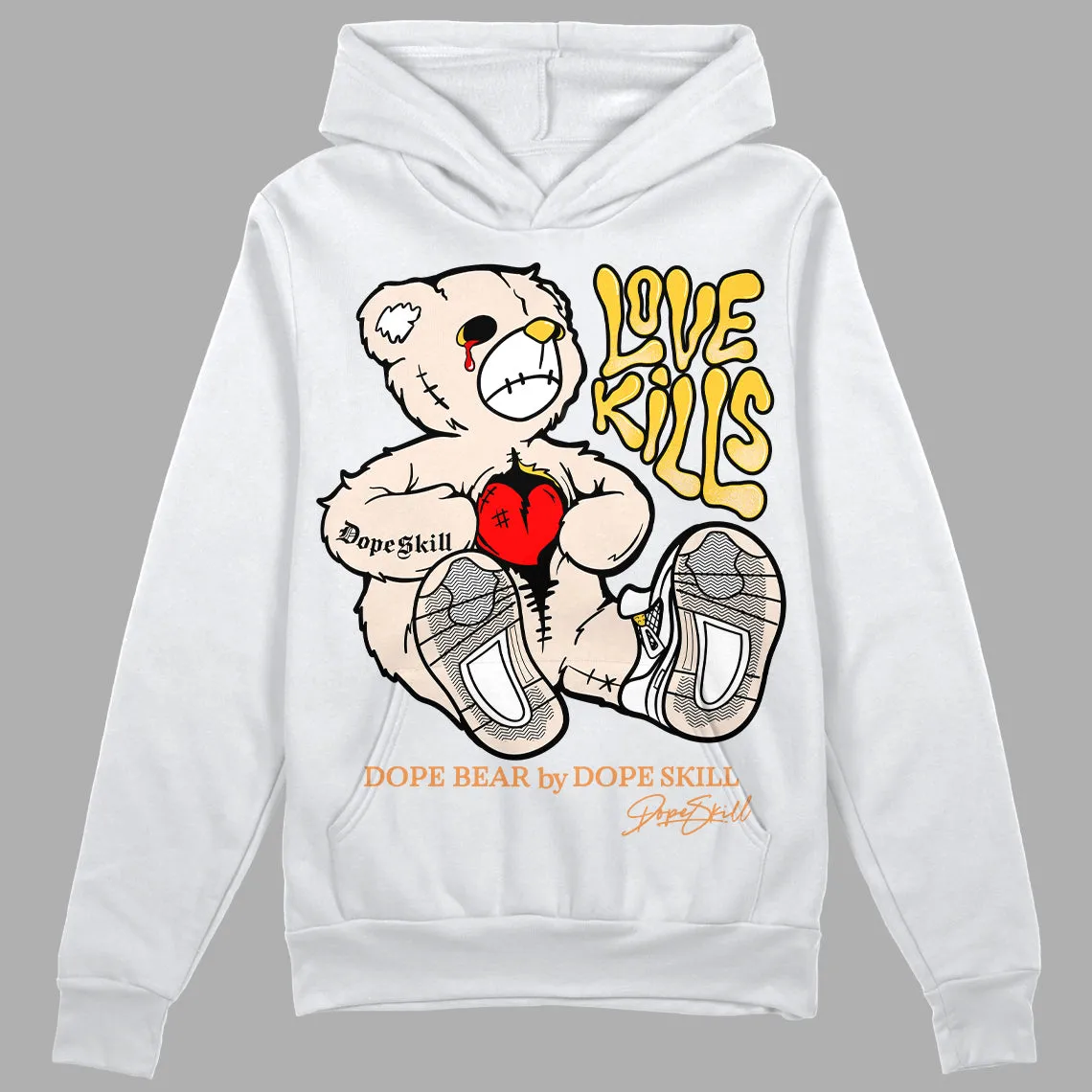 Sail 4s DopeSkill Hoodie Sweatshirt Love Kills Graphic sold by DopeSkill product image thumbnail 2