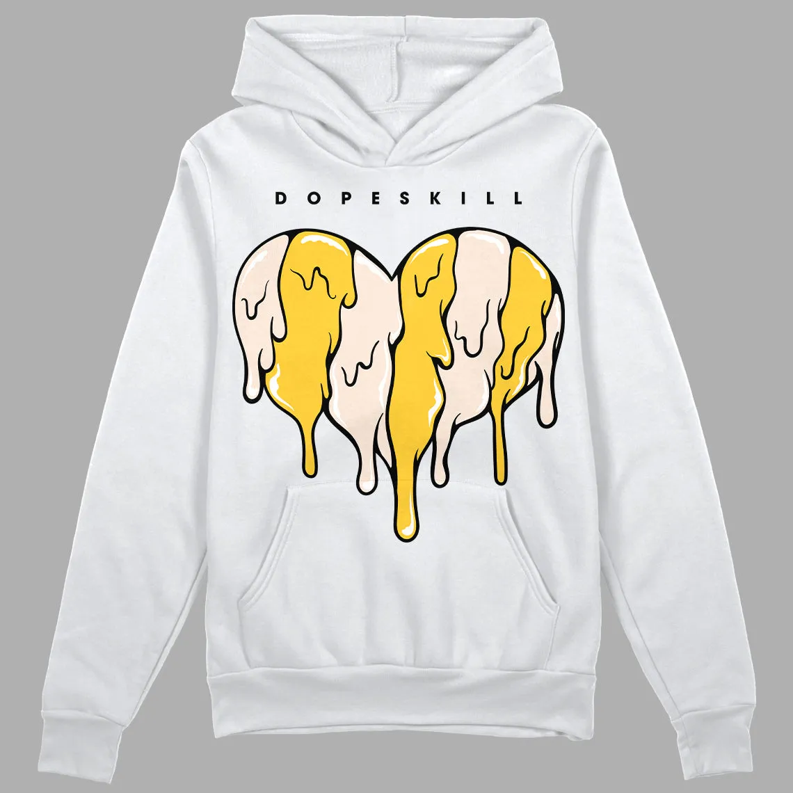 Sail 4s DopeSkill Hoodie Sweatshirt Slime Drip Heart Graphic sold by DopeSkill product image thumbnail 2