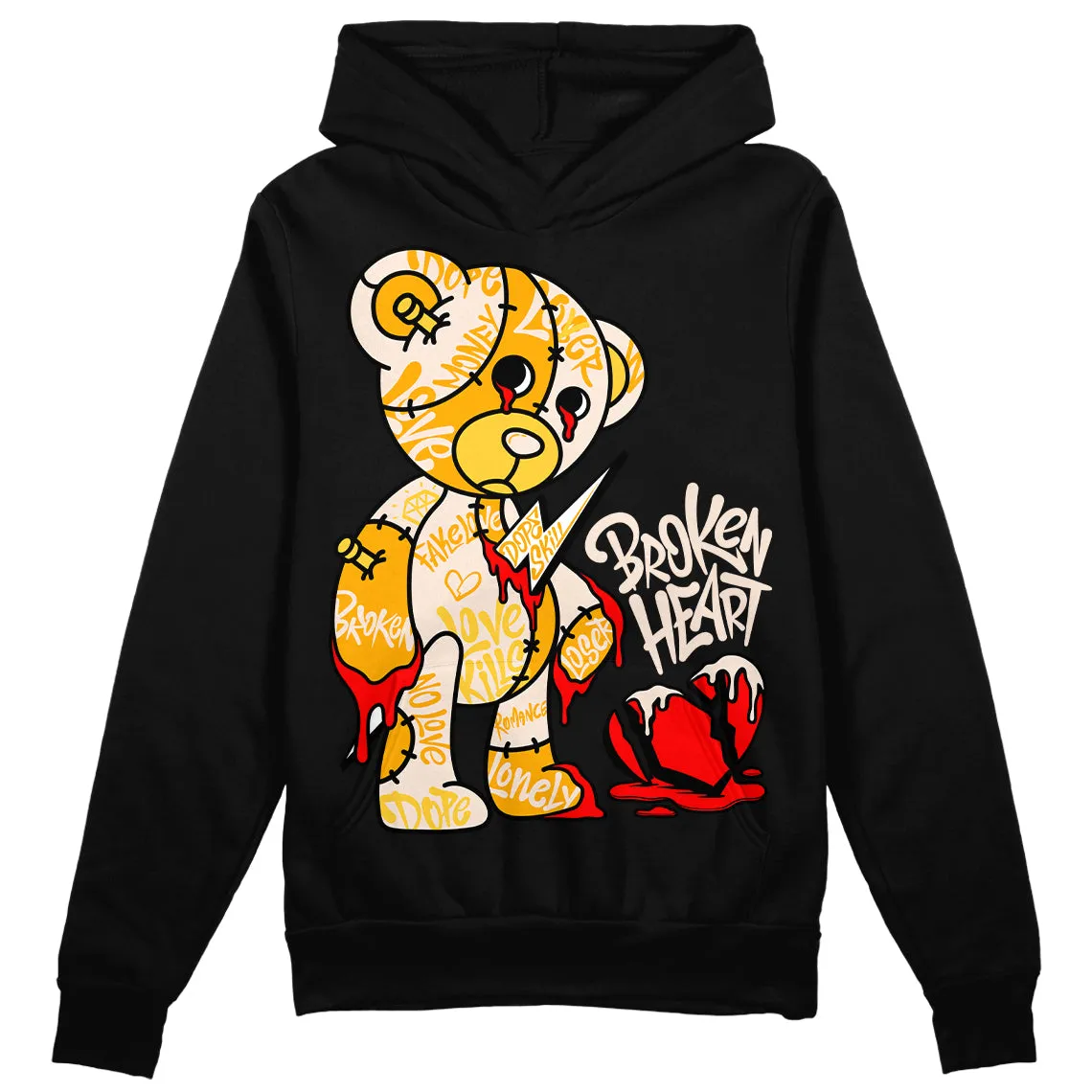 Sail 4s DopeSkill Hoodie Sweatshirt Broken Heart Graphic sold by DopeSkill