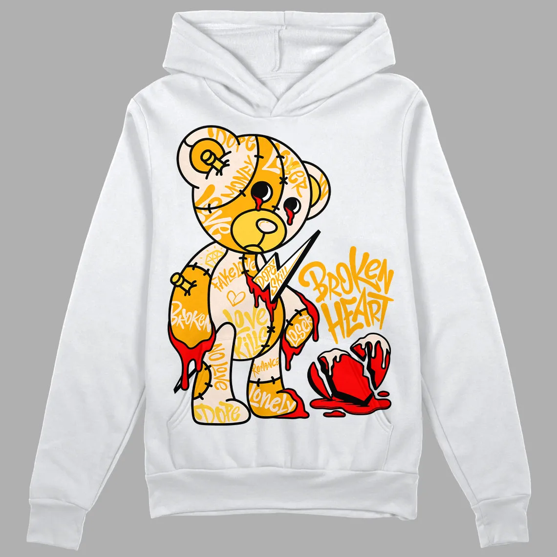 Sail 4s DopeSkill Hoodie Sweatshirt Broken Heart Graphic sold by DopeSkill product image thumbnail 2