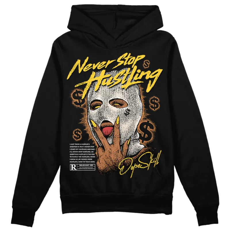 Sail 4s DopeSkill Hoodie Sweatshirt Never Stop Hustling Graphic sold by DopeSkill