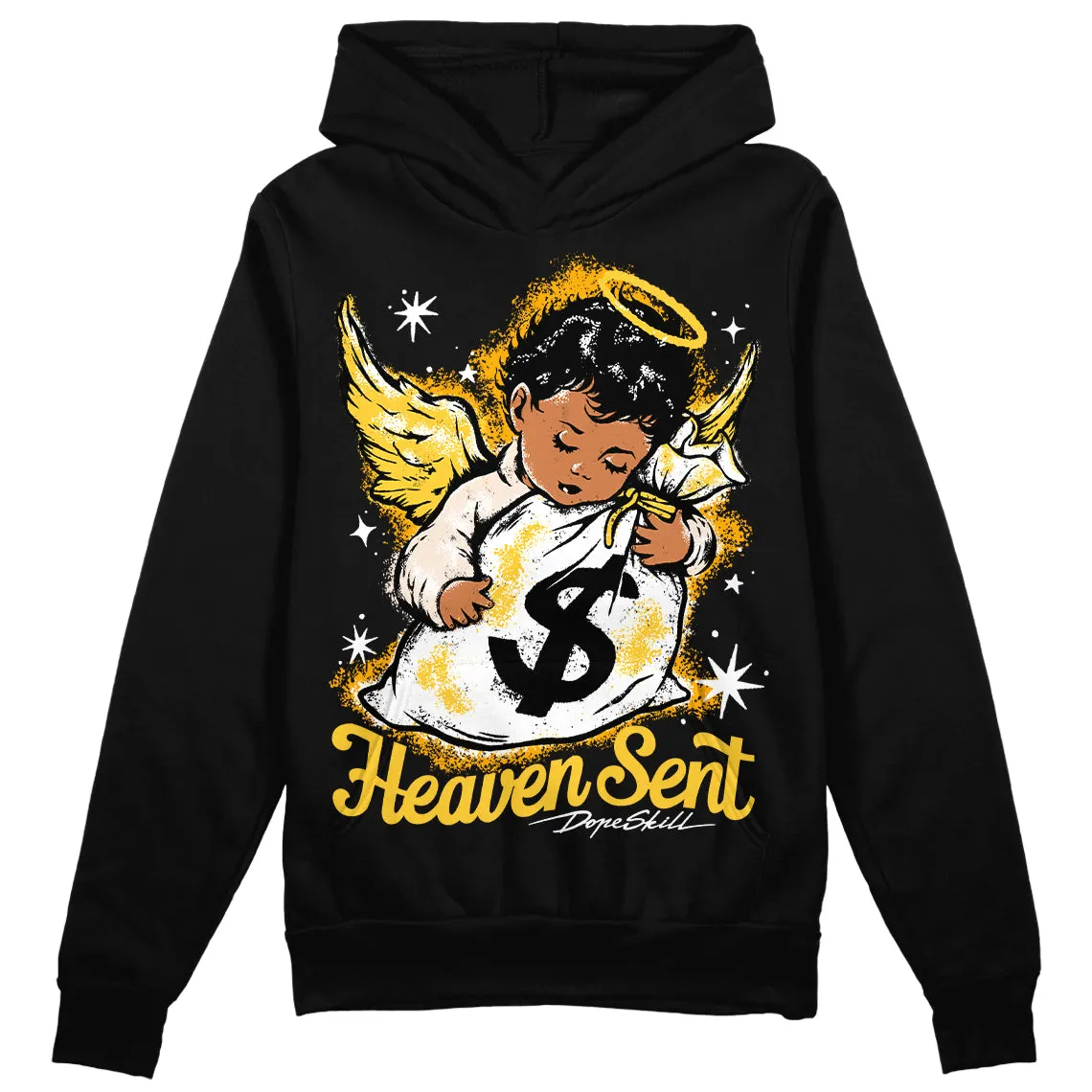 Sail 4s DopeSkill Hoodie Sweatshirt Heaven Sent Graphic sold by DopeSkill