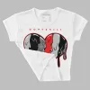AJ Spizike Bred DopeSkill Women's Crop Top Slime Drip Heart Graphic sold by DopeSkill
