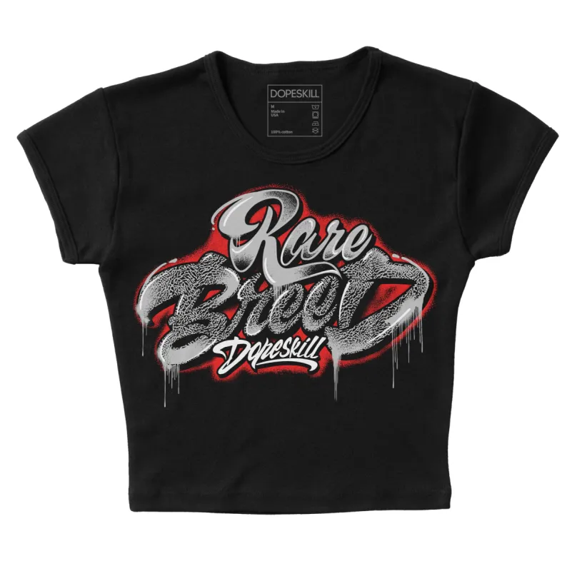 AJ Spizike Bred DopeSkill Women's Crop Top Rare Breed Type Graphic sold by DopeSkill