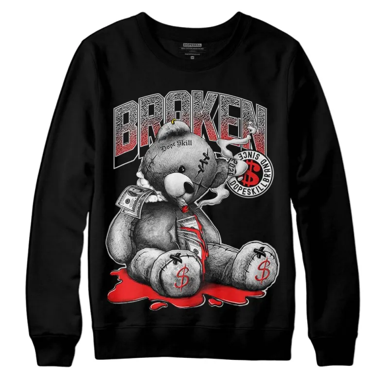 AJ Spizike Bred DopeSkill Sweatshirt Sick Bear Graphic sold by DopeSkill