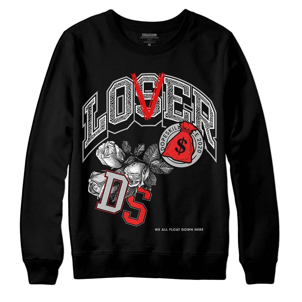 AJ Spizike Bred DopeSkill Sweatshirt Loser Lover Graphic sold by DopeSkill