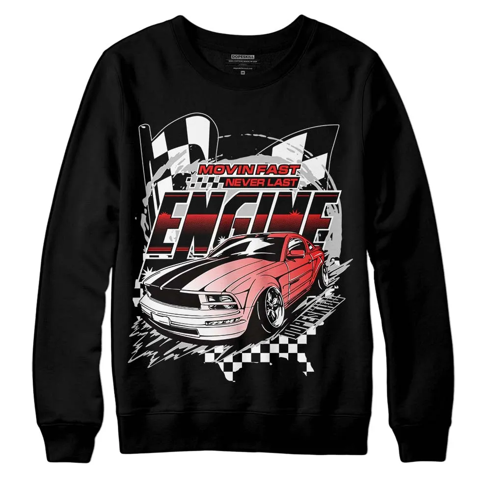 AJ Spizike Bred DopeSkill Sweatshirt ENGINE Tshirt Graphic sold by DopeSkill