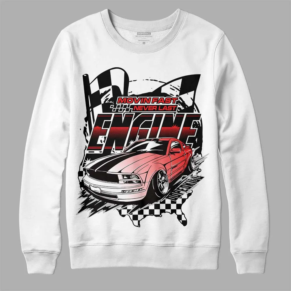 AJ Spizike Bred DopeSkill Sweatshirt ENGINE Tshirt Graphic sold by DopeSkill product image thumbnail 2