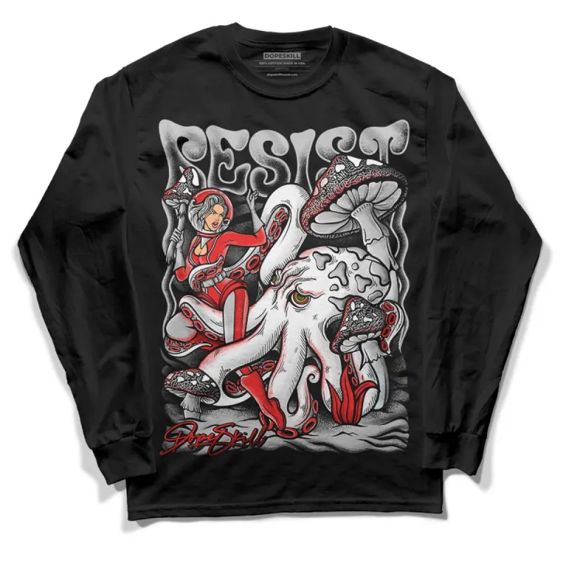 AJ Spizike Bred DopeSkill Long Sleeve T-Shirt Resist Graphic sold by DopeSkill