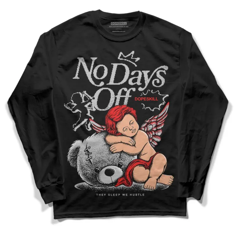 AJ Spizike Bred DopeSkill Long Sleeve T-Shirt New No Days Off Graphic sold by DopeSkill