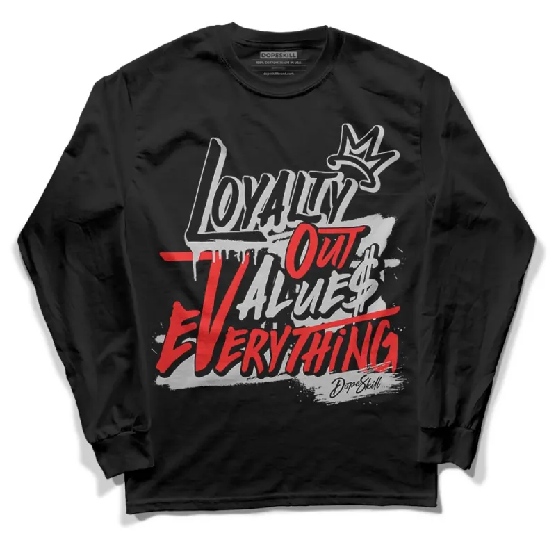 AJ Spizike Bred DopeSkill Long Sleeve T-Shirt LOVE Graphic sold by DopeSkill