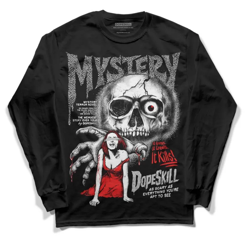 AJ Spizike Bred DopeSkill Long Sleeve T-Shirt Mystery Ghostly Grasp Graphic sold by DopeSkill