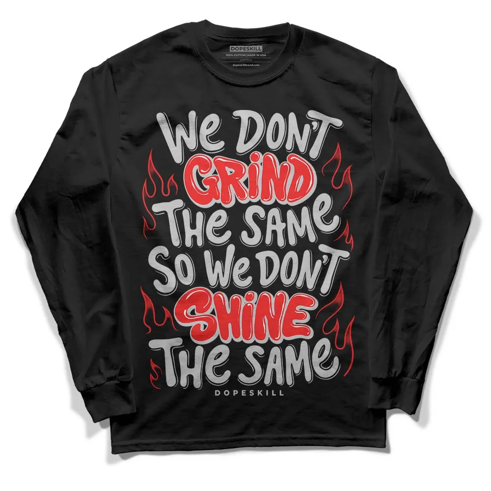 AJ Spizike Bred DopeSkill Long Sleeve T-Shirt Grind Shine Graphic sold by DopeSkill