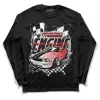 AJ Spizike Bred DopeSkill Long Sleeve T-Shirt ENGINE Tshirt Graphic sold by DopeSkill