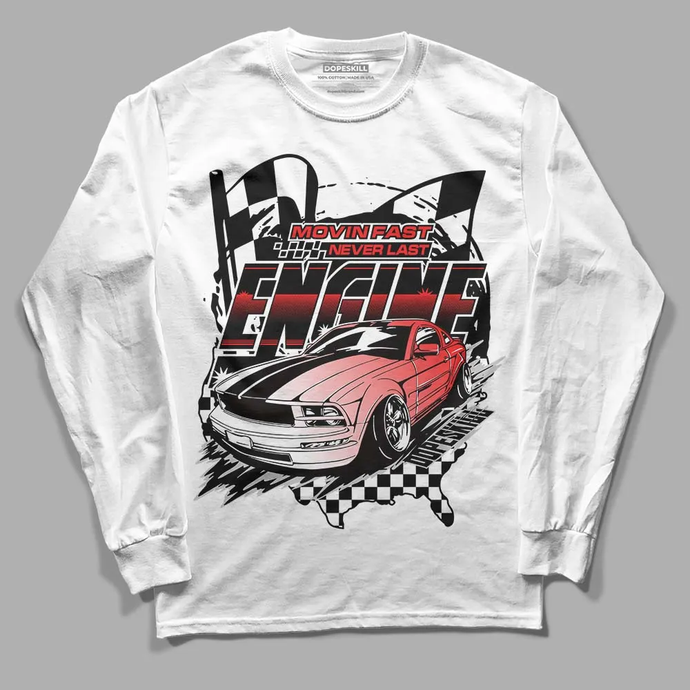 AJ Spizike Bred DopeSkill Long Sleeve T-Shirt ENGINE Tshirt Graphic sold by DopeSkill product image thumbnail 2