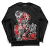 AJ Spizike Bred DopeSkill Long Sleeve T-Shirt Broken Heart Graphic sold by DopeSkill