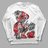 AJ Spizike Bred DopeSkill Long Sleeve T-Shirt Broken Heart Graphic sold by DopeSkill