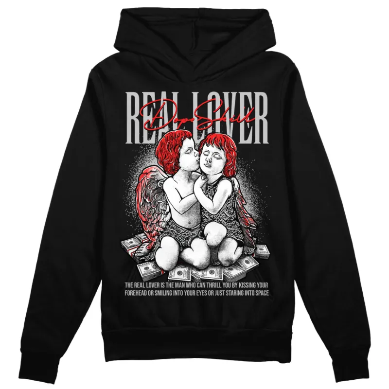 AJ Spizike Bred DopeSkill Hoodie Sweatshirt Real Lover Graphic sold by DopeSkill