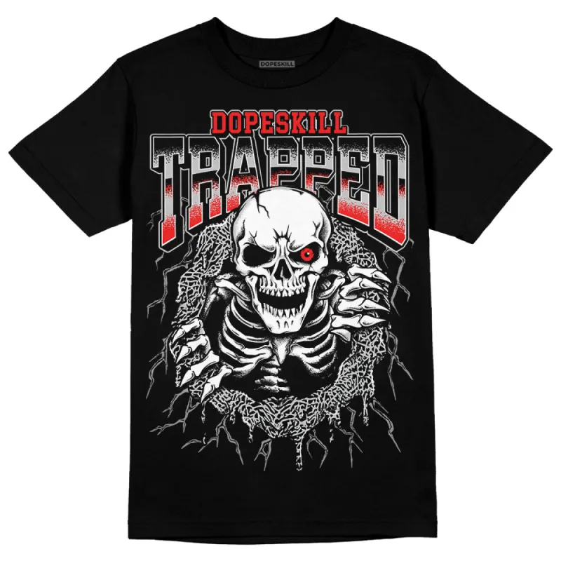 AJ Spizike Bred DopeSkill T-Shirt Trapped Halloween Graphic sold by DopeSkill