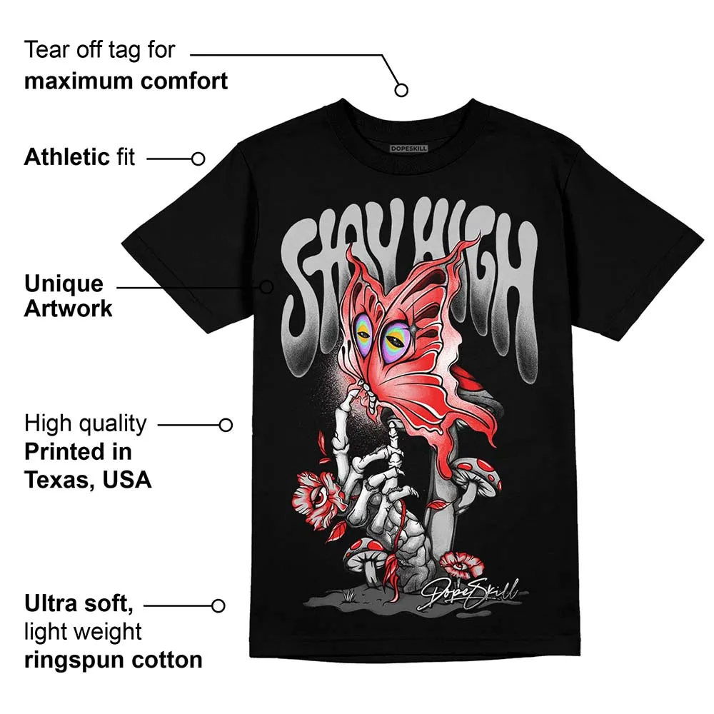AJ Spizike Bred DopeSkill T-Shirt Stay High Graphic sold by DopeSkill product image thumbnail 3