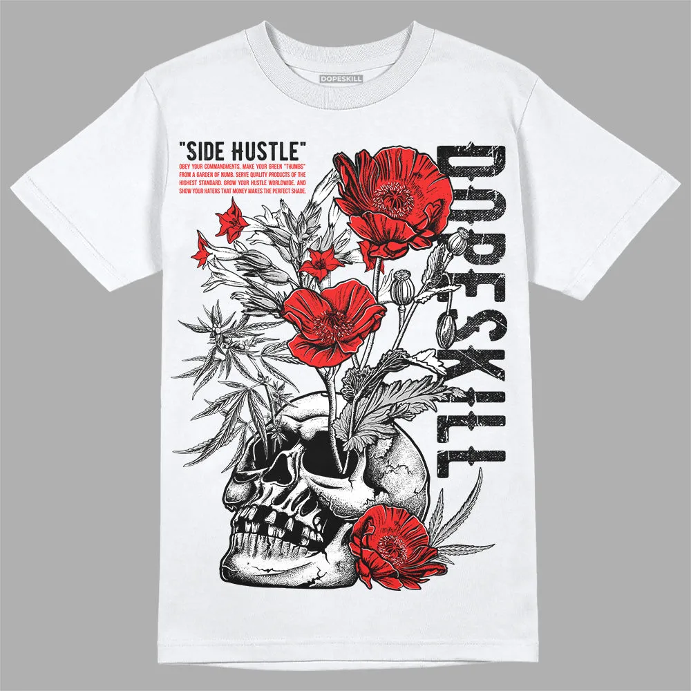 AJ Spizike Bred DopeSkill T-Shirt Side Hustle Graphic sold by DopeSkill product image thumbnail 2
