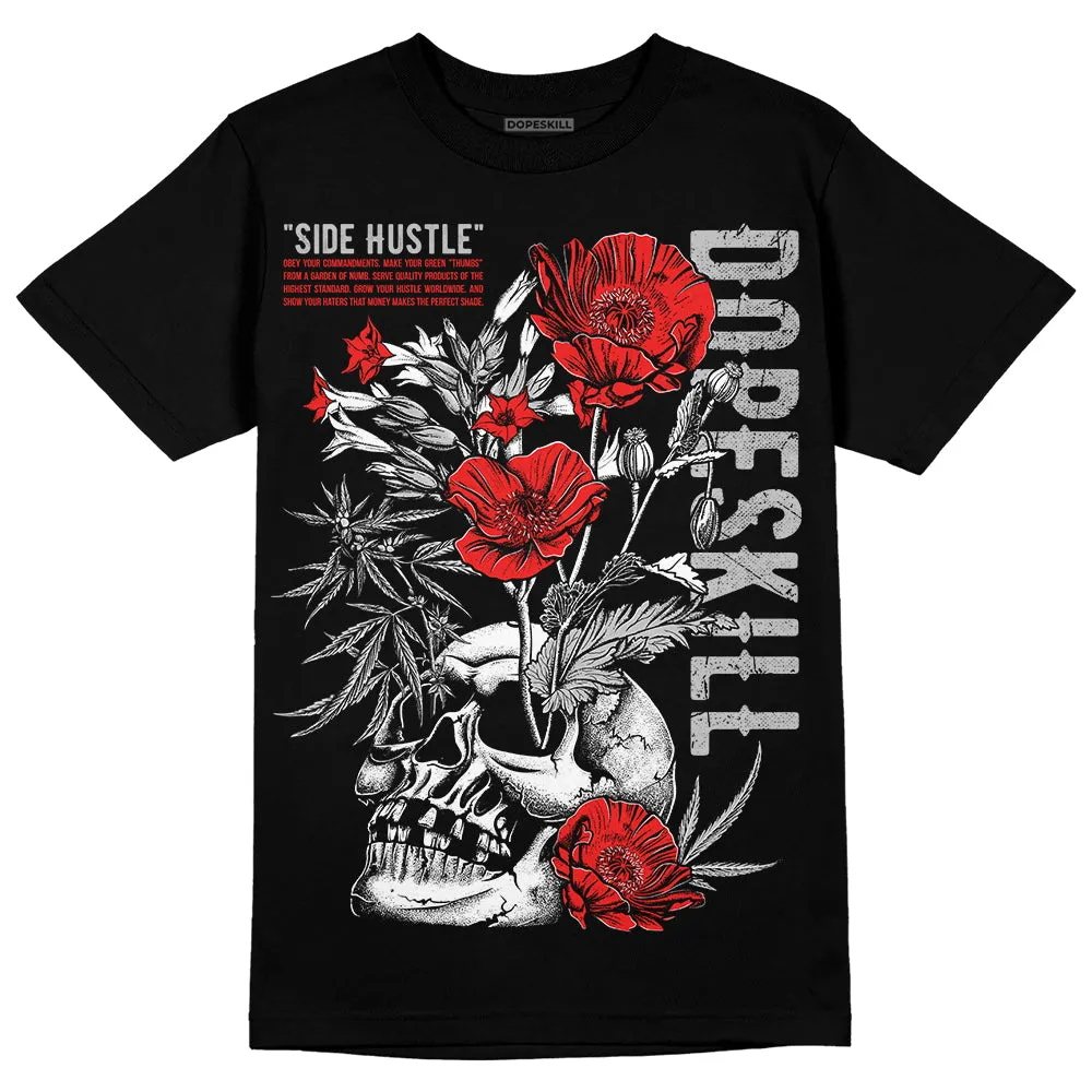 AJ Spizike Bred DopeSkill T-Shirt Side Hustle Graphic sold by DopeSkill