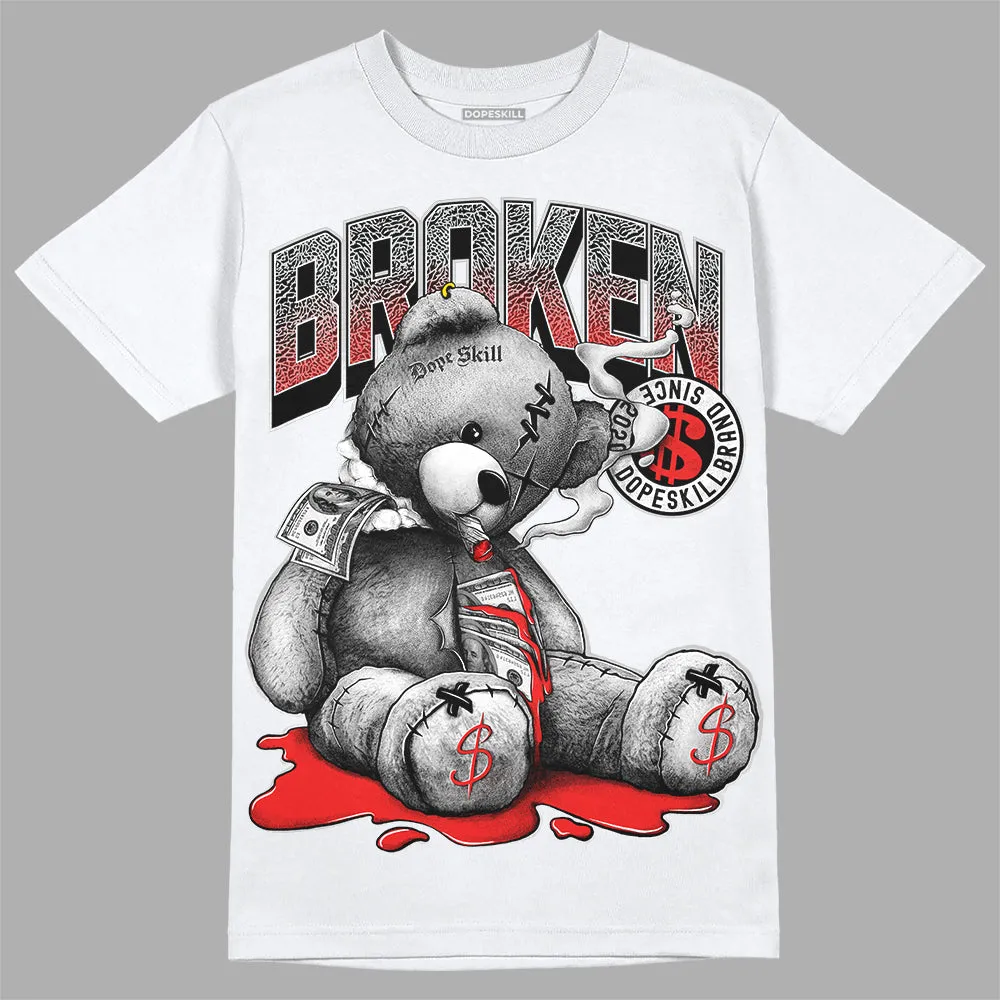AJ Spizike Bred DopeSkill T-Shirt Sick Bear Graphic sold by DopeSkill product image thumbnail 2
