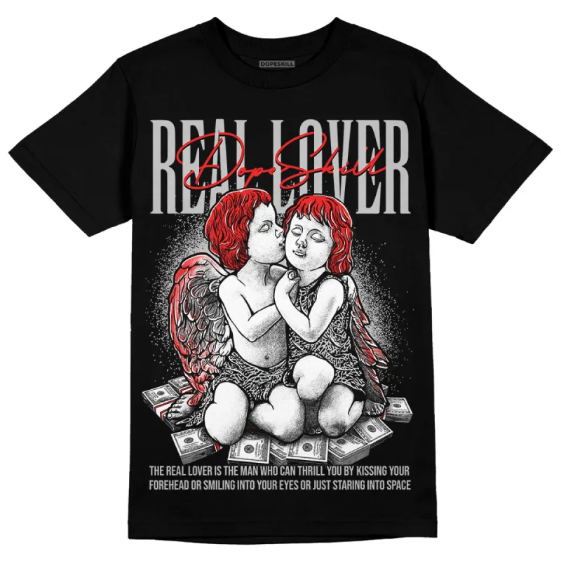 AJ Spizike Bred DopeSkill T-Shirt Real Lover Graphic sold by DopeSkill