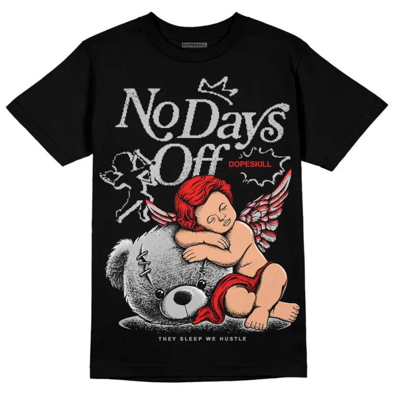 AJ Spizike Bred DopeSkill T-Shirt New No Days Off Graphic sold by DopeSkill