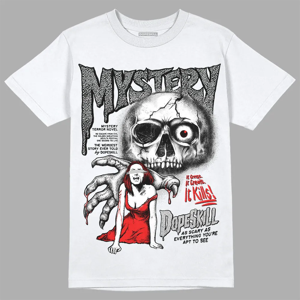 AJ Spizike Bred DopeSkill T-Shirt Mystery Ghostly Grasp Graphic sold by DopeSkill product image thumbnail 2