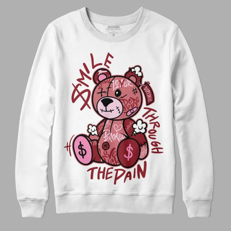 Valentine's Day Collection DopeSkill Sweatshirt Smile Through The Pain Graphic sold by DopeSkill