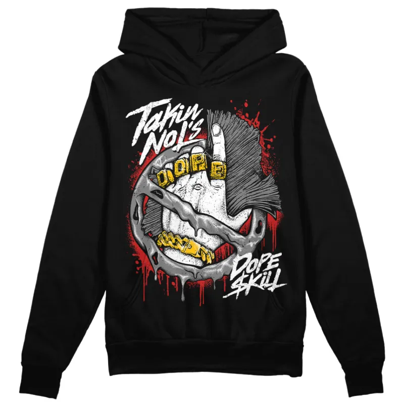 "Black/White" 1s DopeSkill Hoodie Sweatshirt Takin No L's Graphic sold by DopeSkill