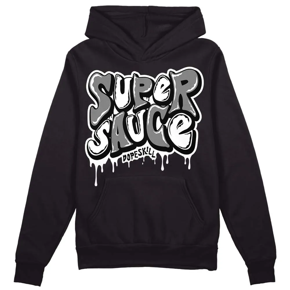 "Black/White" 1s DopeSkill Hoodie Sweatshirt Super Sauce Graphic sold by DopeSkill