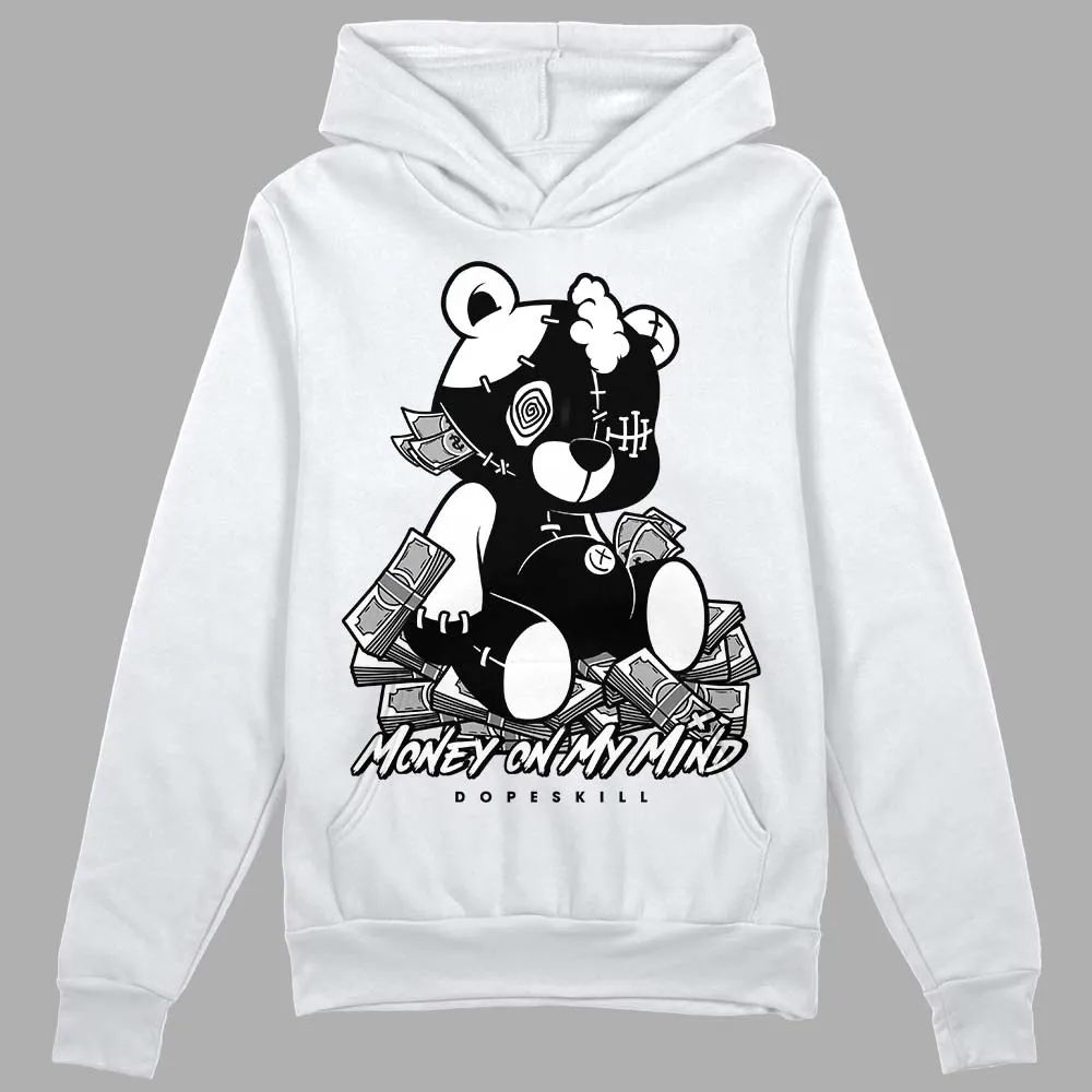 "Black/White" 1s DopeSkill Hoodie Sweatshirt MOMM Bear Graphic sold by DopeSkill product image thumbnail 2