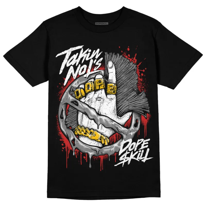 "Black/White" 1s DopeSkill T-Shirt Takin No L's Graphic sold by DopeSkill