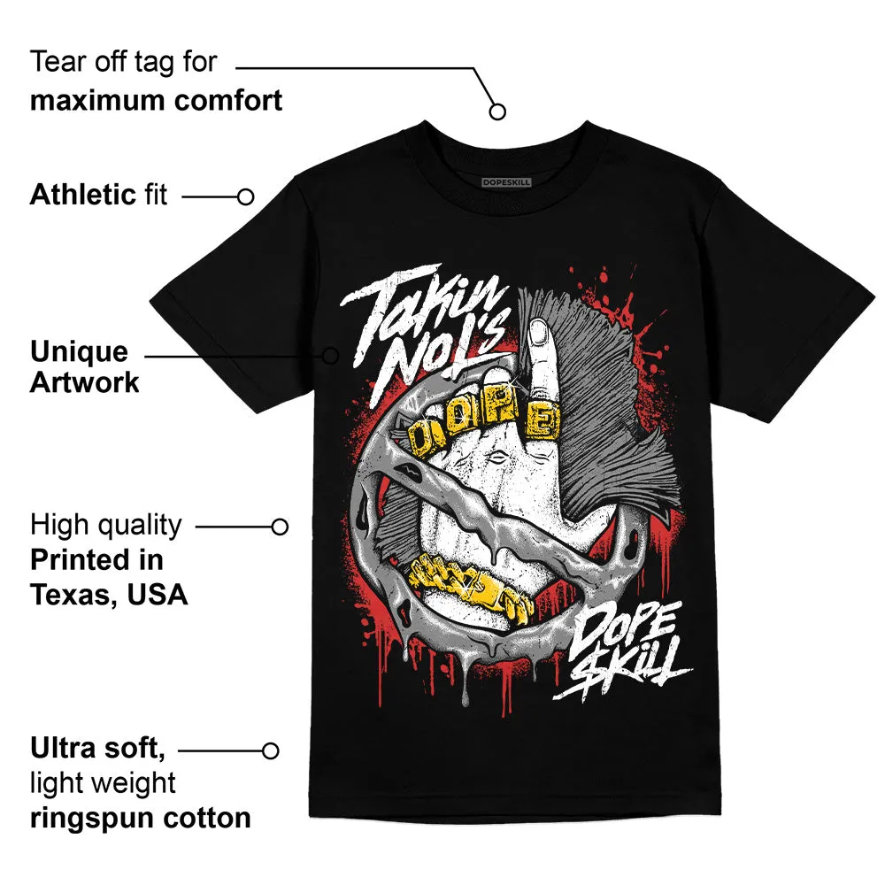 "Black/White" 1s DopeSkill T-Shirt Takin No L's Graphic sold by DopeSkill product image thumbnail 3