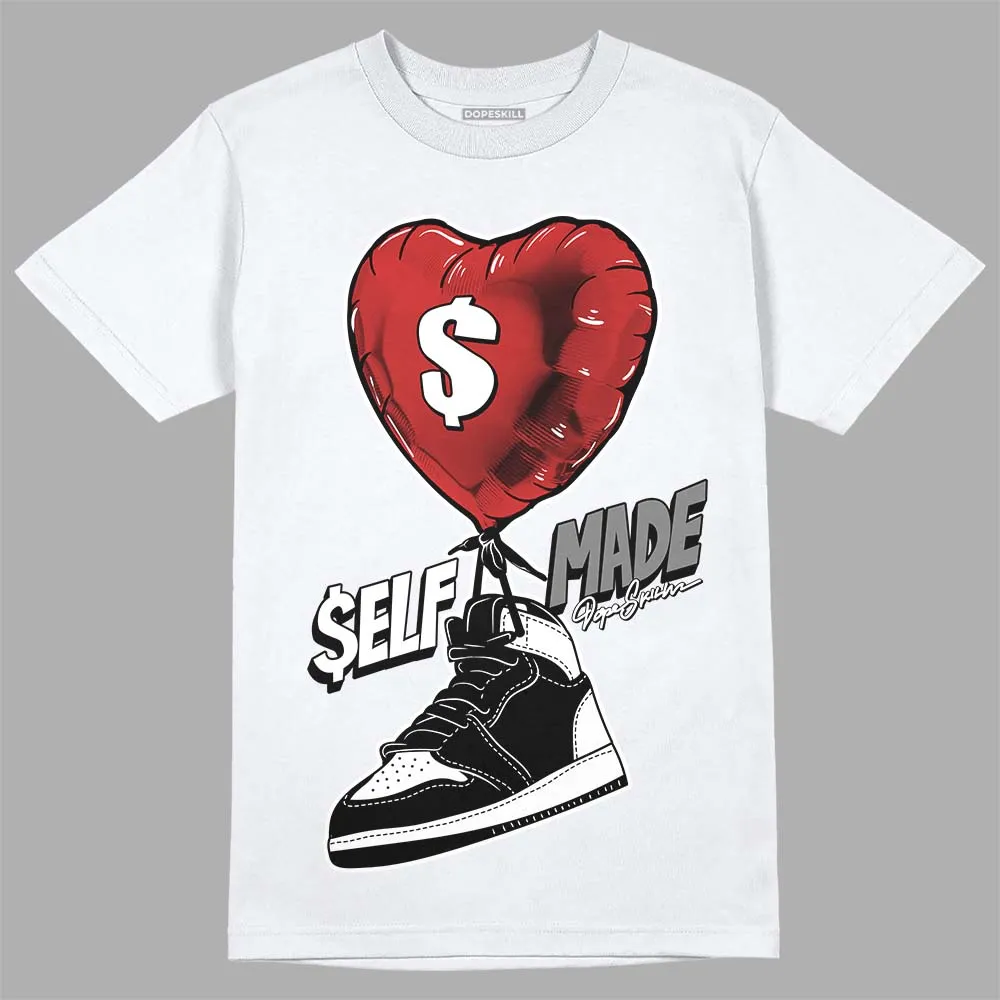 "Black/White" 1s DopeSkill T-Shirt Self Made Graphic sold by DopeSkill product image thumbnail 2