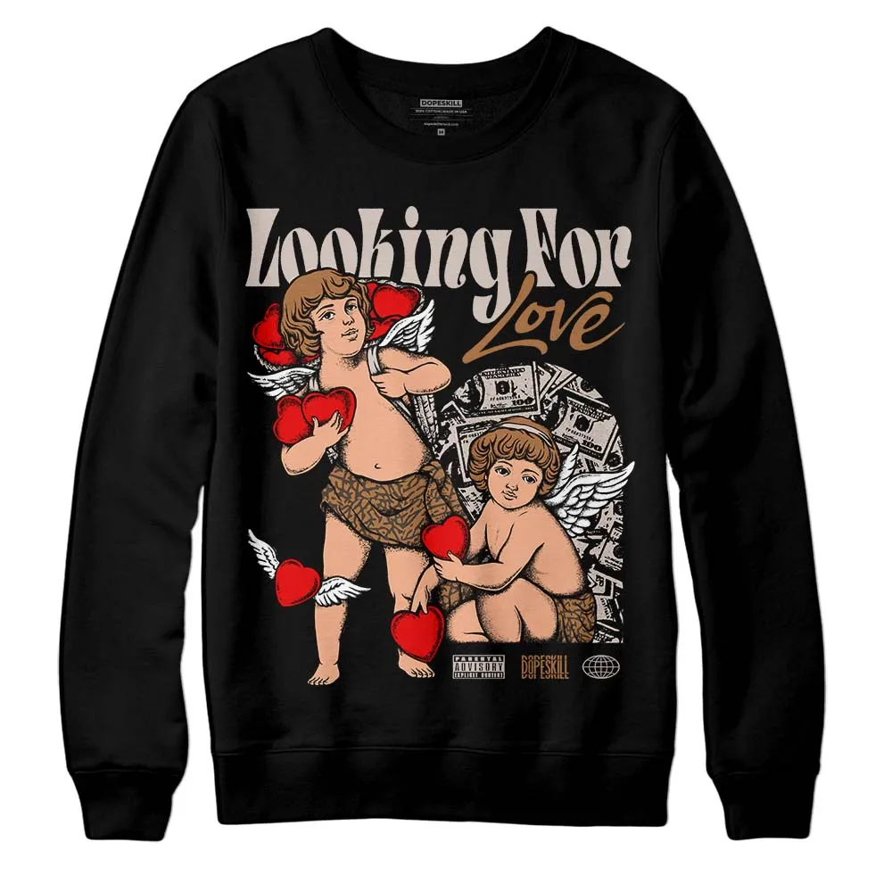 Palomino 3s DopeSkill Sweatshirt Looking For Love Graphic sold by DopeSkill product image thumbnail 2