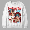 Gym Red 12s DopeSkill Sweatshirt Looking For Love Graphic sold by DopeSkill