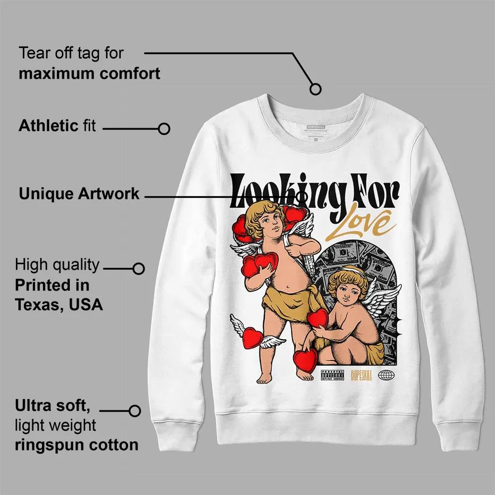 Gratitude 11s DopeSkill Sweatshirt Looking For Love Graphic sold by DopeSkill product image thumbnail 3
